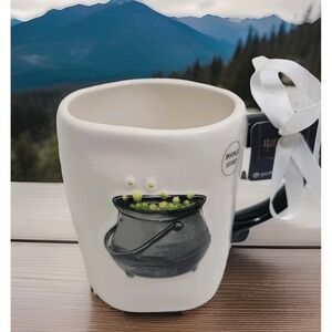 NEW! Rae Dunn Harry Potter‎ "Polyjuice Potion" Cauldron Mug DOUBLE SIDED